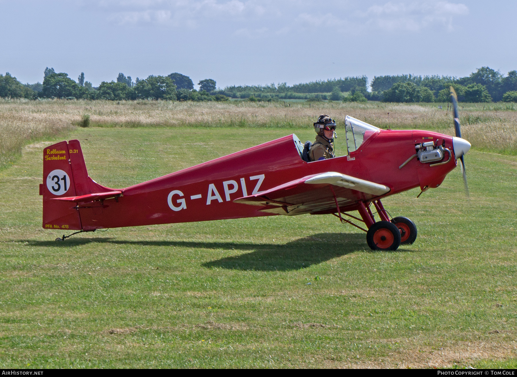 Aircraft Photo of G-APIZ | Druine D-31 Turbulent | AirHistory.net #67218