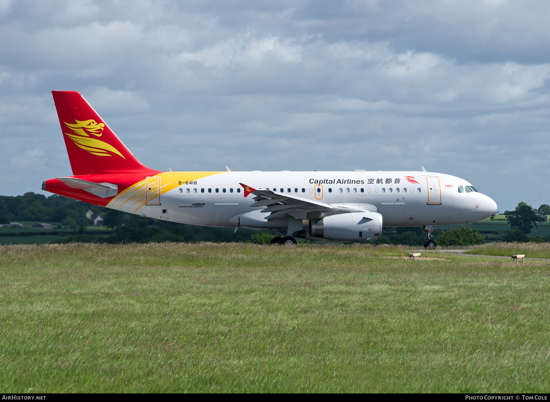 Aircraft Photo of B-6418 | Airbus A319-133X | Capital Airlines | AirHistory.net #67221