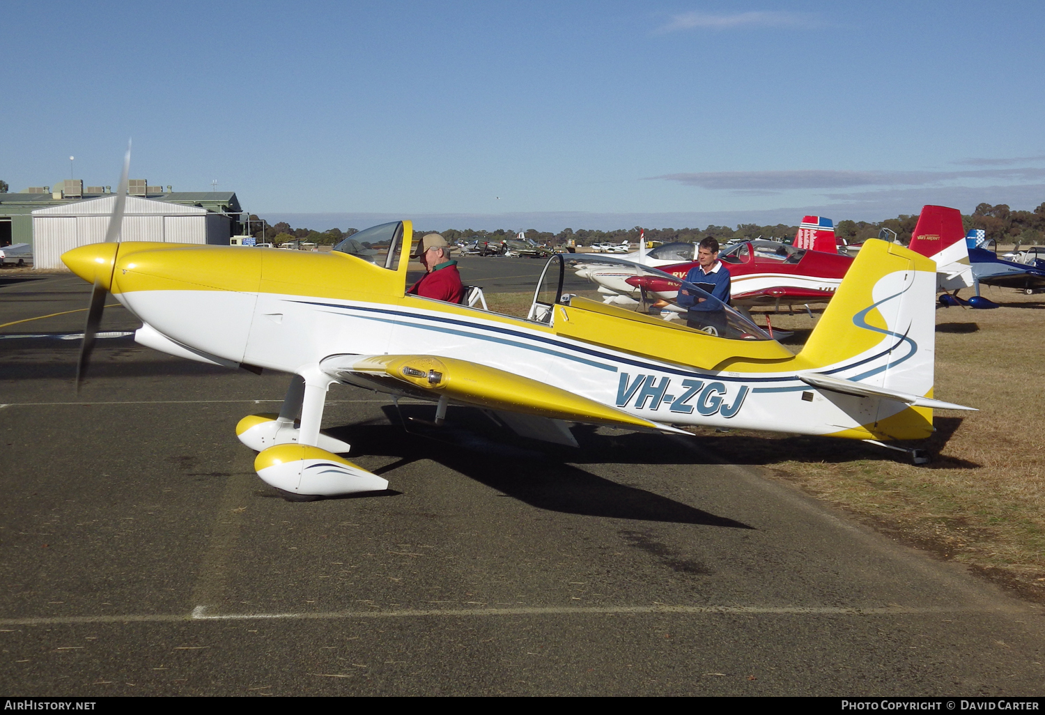 Aircraft Photo of VH-ZGJ | Van's RV-8 | AirHistory.net #67228