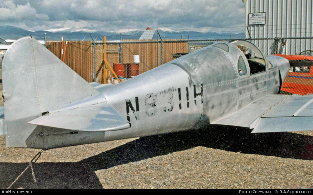 Aircraft Photo of N8311H | Emigh A-2 Trojan | AirHistory.net #67230
