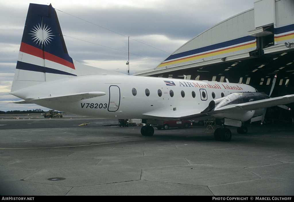 Aircraft Photo of V7-8203 | British Aerospace BAe-748 Srs2B/400 | Air Marshall Islands | AirHistory.net #67251