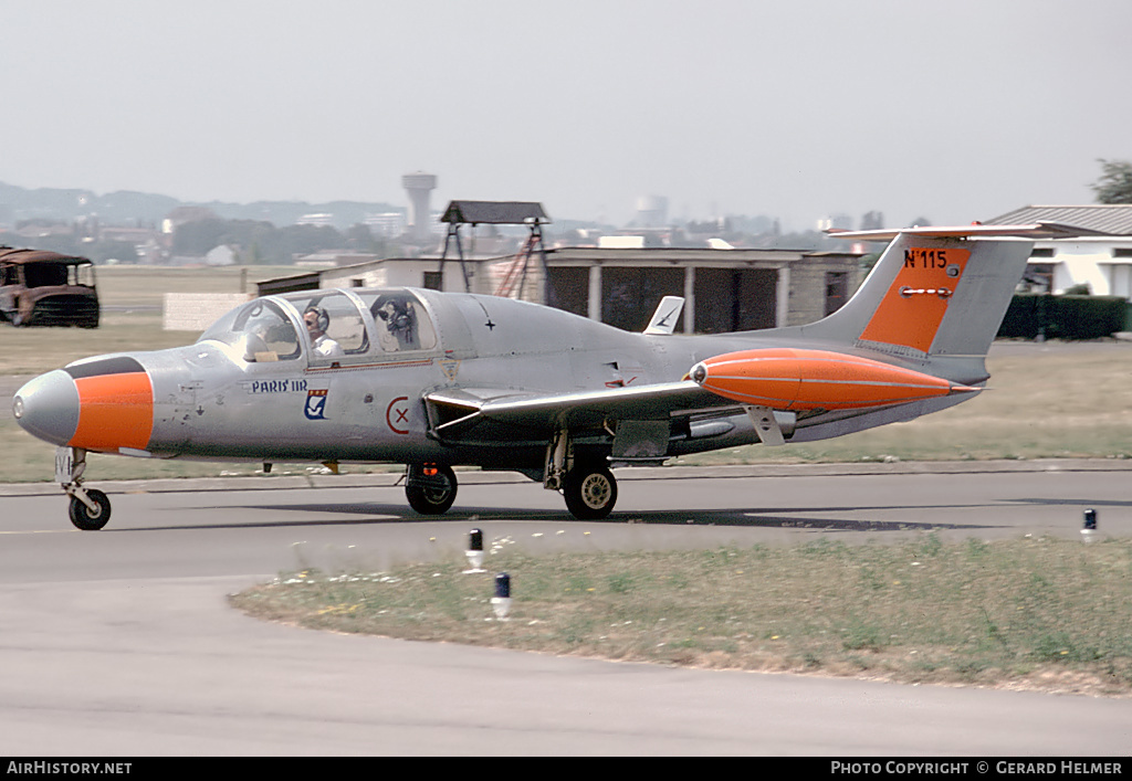 Aircraft Photo of 115 | Morane-Saulnier MS-760... Paris ... | France - Air Force | AirHistory.net #67264