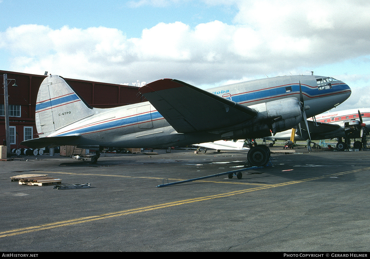 Aircraft Photo of C-GTPO | Curtiss C-46F Commando | Air Manitoba | AirHistory.net #67269