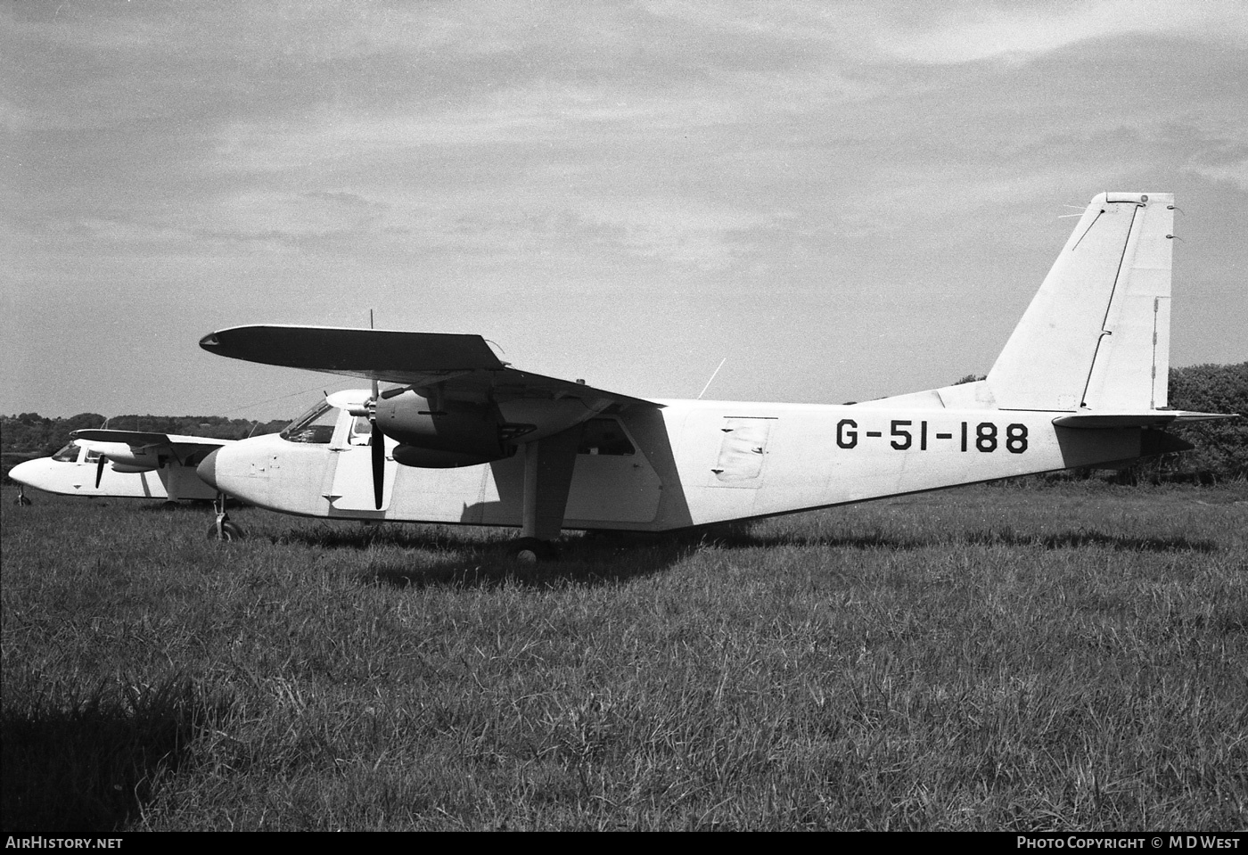 Aircraft Photo of G-51-188 | Britten-Norman BN-2A-6 Islander | AirHistory.net #67295