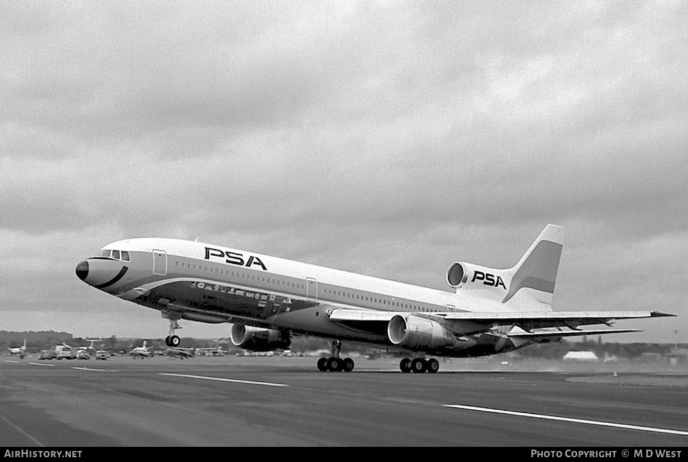 Aircraft Photo of N10114 | Lockheed L-1011-385-1 TriStar 1 | PSA - Pacific Southwest Airlines | AirHistory.net #67306