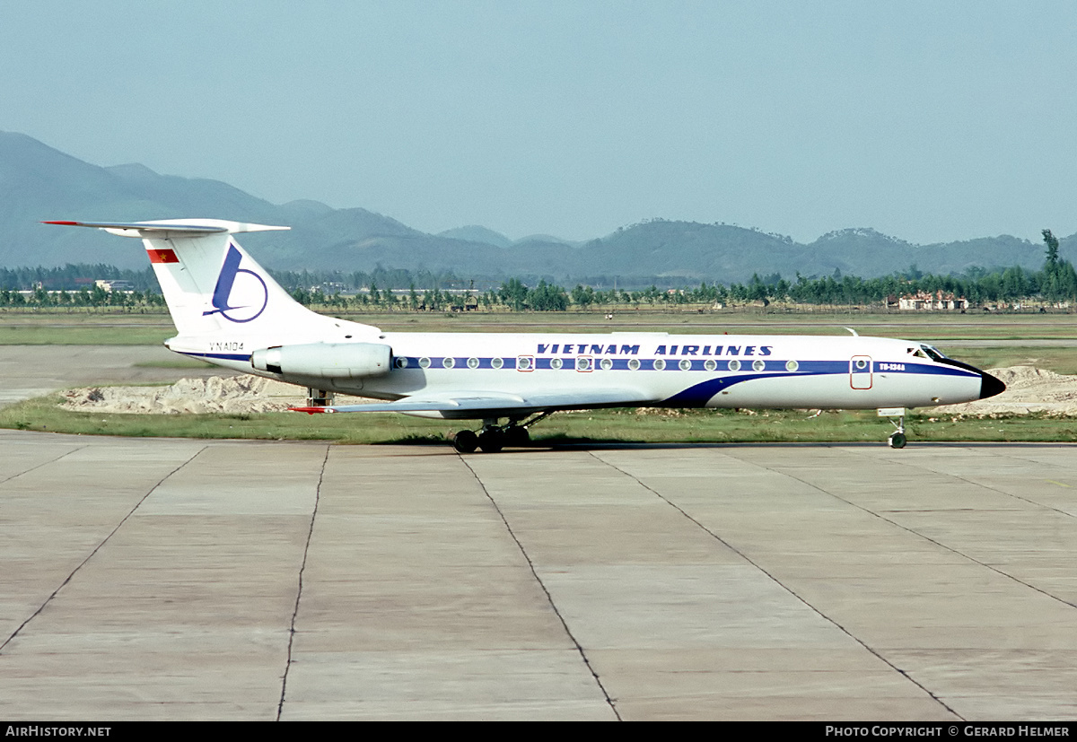 Aircraft Photo of VN-A104 | Tupolev Tu-134A | Vietnam Airlines | AirHistory.net #67307