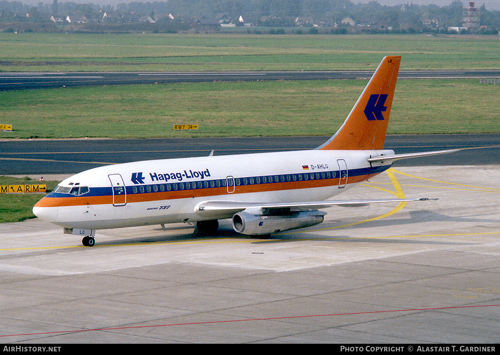 Aircraft Photo of D-AHLG | Boeing 737-2K5/Adv | Hapag-Lloyd | AirHistory.net #67320