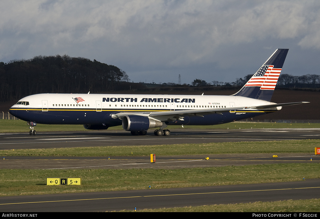 Aircraft Photo of N769NA | Boeing 767-304/ER | North American Airlines | AirHistory.net #67321