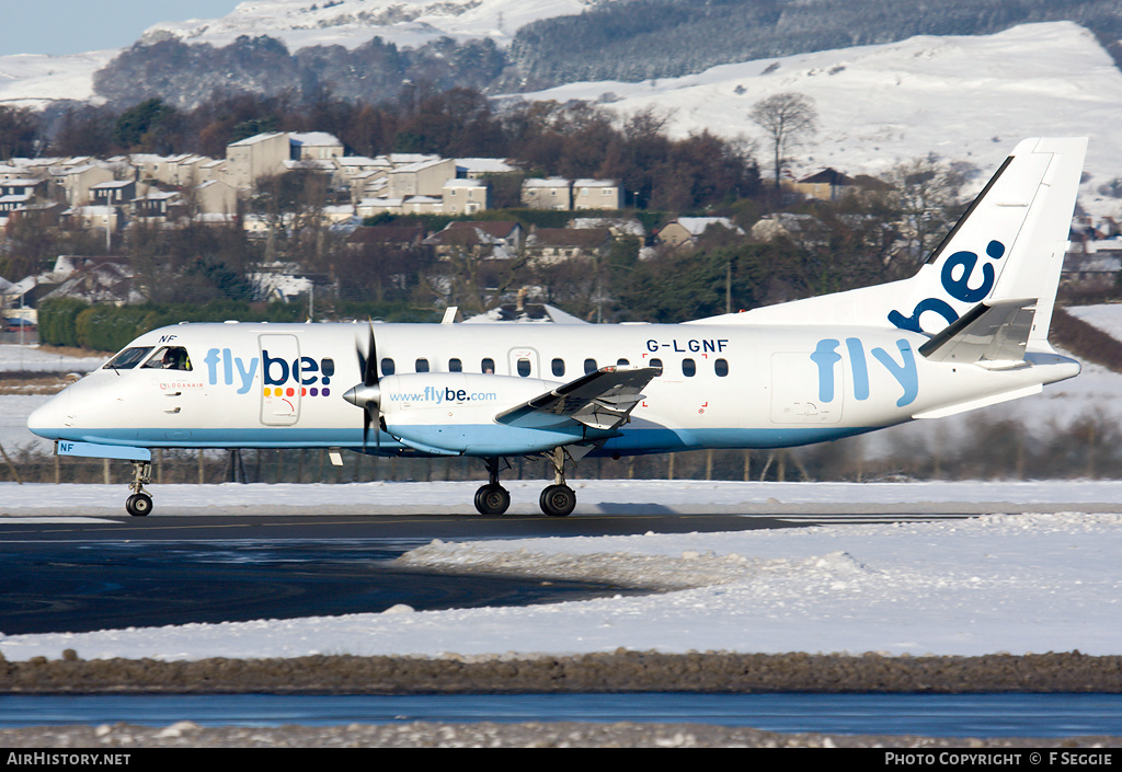 Aircraft Photo of G-LGNF | Saab 340B | Flybe | AirHistory.net #67327