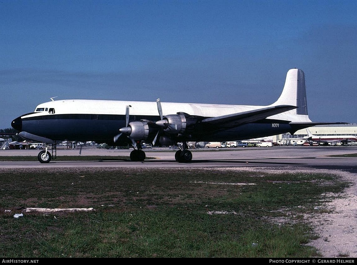 Aircraft Photo of N371 | Douglas DC-6B(F) | AirHistory.net #67329