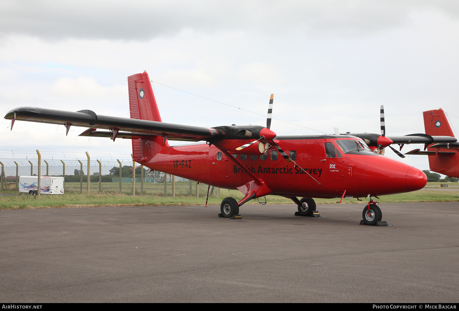 Aircraft Photo of VP-FAZ | De Havilland Canada DHC-6-300 Twin Otter | British Antarctic Survey | AirHistory.net #67330