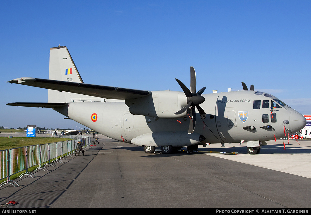 Aircraft Photo of 2705 | Alenia C-27J Spartan | Romania - Air Force | AirHistory.net #67331