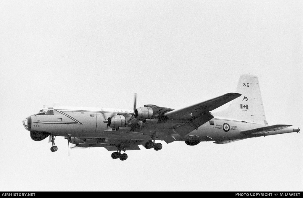 Aircraft Photo of 10736 | Canadair CP-107 Argus 2 (CL-28-2) | Canada - Air Force | AirHistory.net #67332