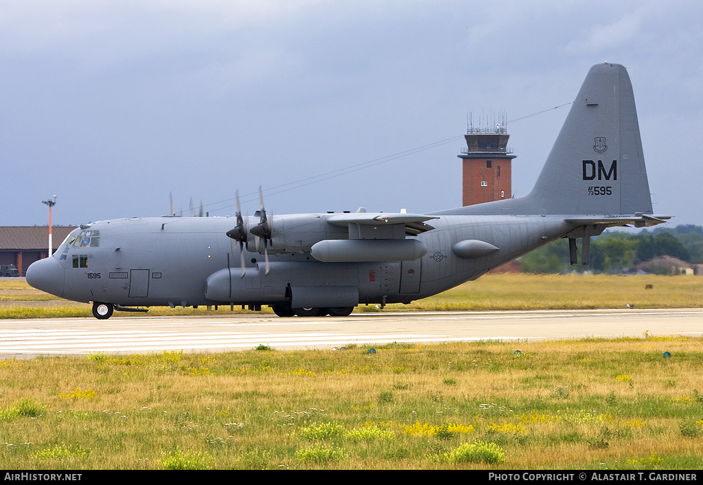 Aircraft Photo of 73-1595 / AF73-595 | Lockheed EC-130H Hercules (L-382) | USA - Air Force | AirHistory.net #67342