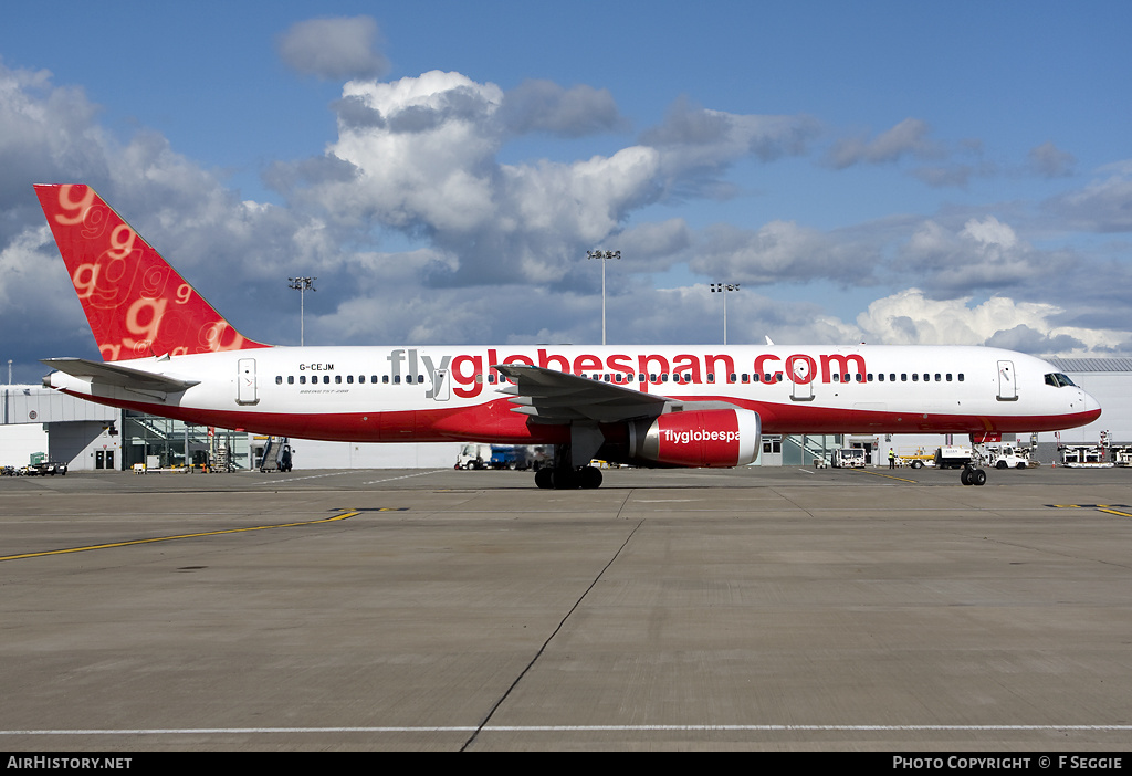 Aircraft Photo of G-CEJM | Boeing 757-28A | Flyglobespan | AirHistory.net #67344