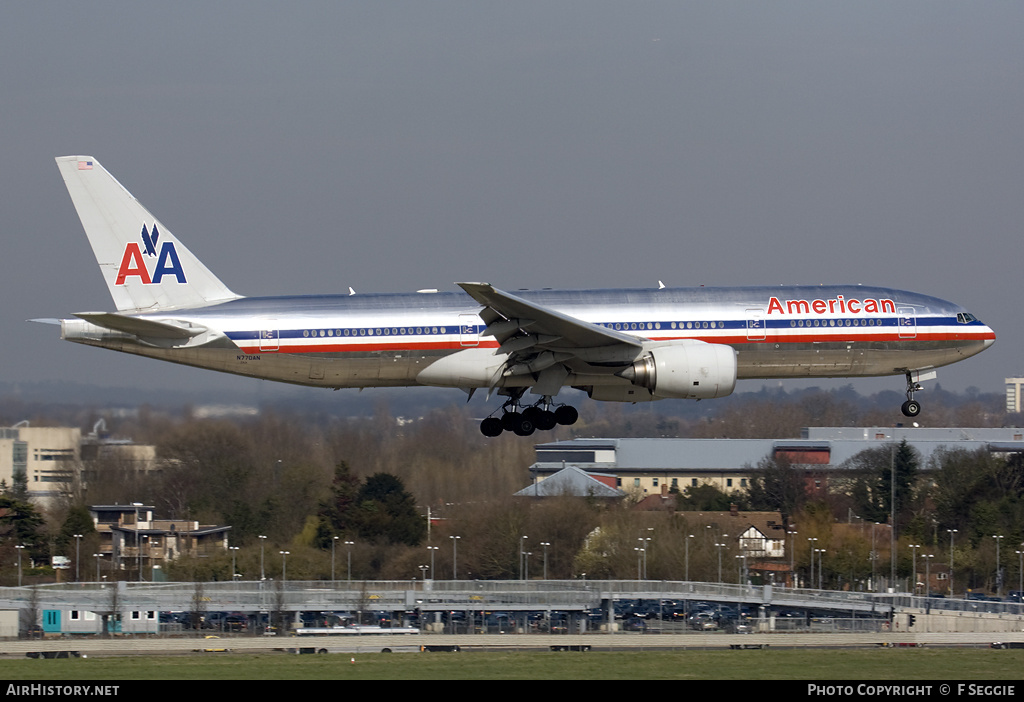 Aircraft Photo of N770AN | Boeing 777-223/ER | American Airlines | AirHistory.net #67349