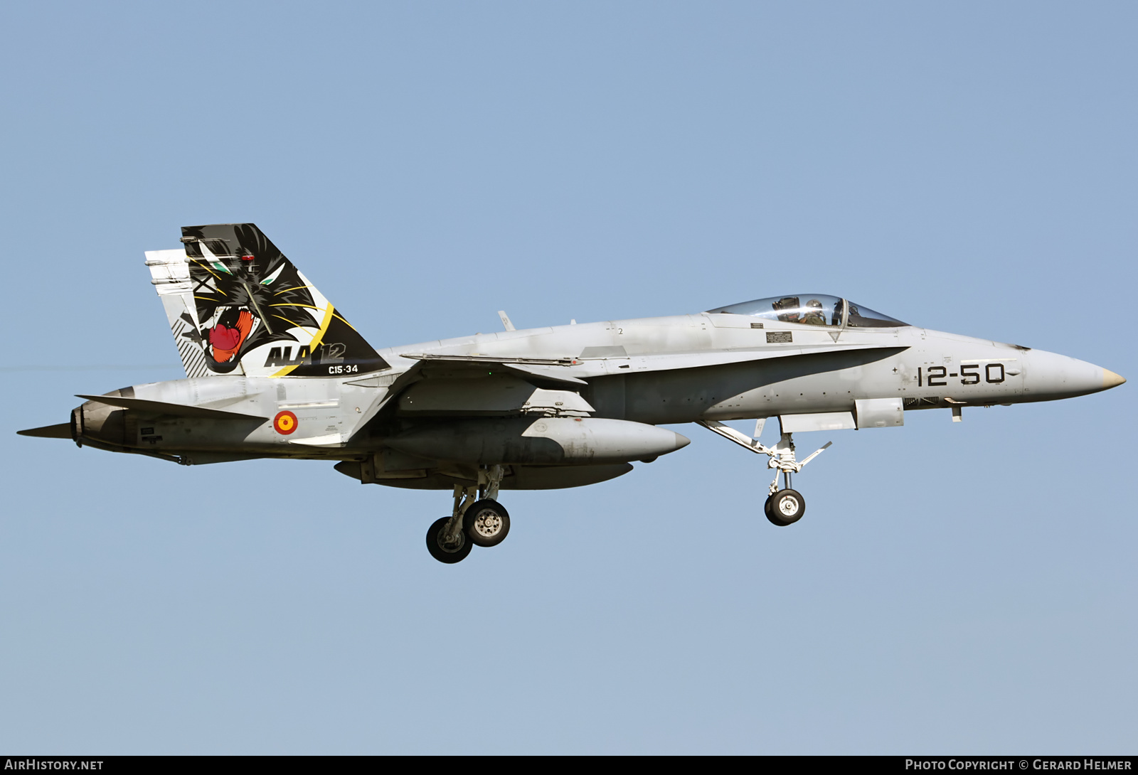 Aircraft Photo of C15-34 | McDonnell Douglas EF-18A Hornet | Spain - Air Force | AirHistory.net #67354
