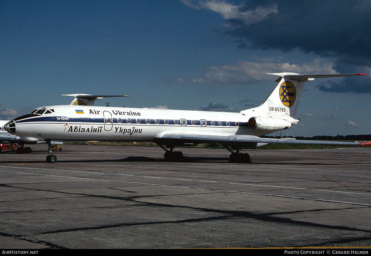 Aircraft Photo of UR-65765 | Tupolev Tu-134A | Air Ukraine | AirHistory.net #67366