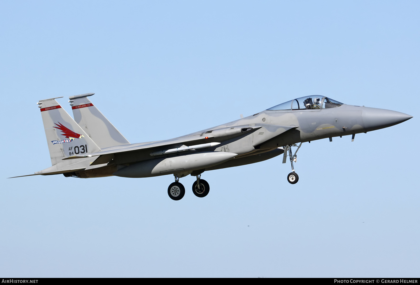 Aircraft Photo of 84-0031 / AF84-031 | McDonnell Douglas F-15C Eagle | USA - Air Force | AirHistory.net #67385