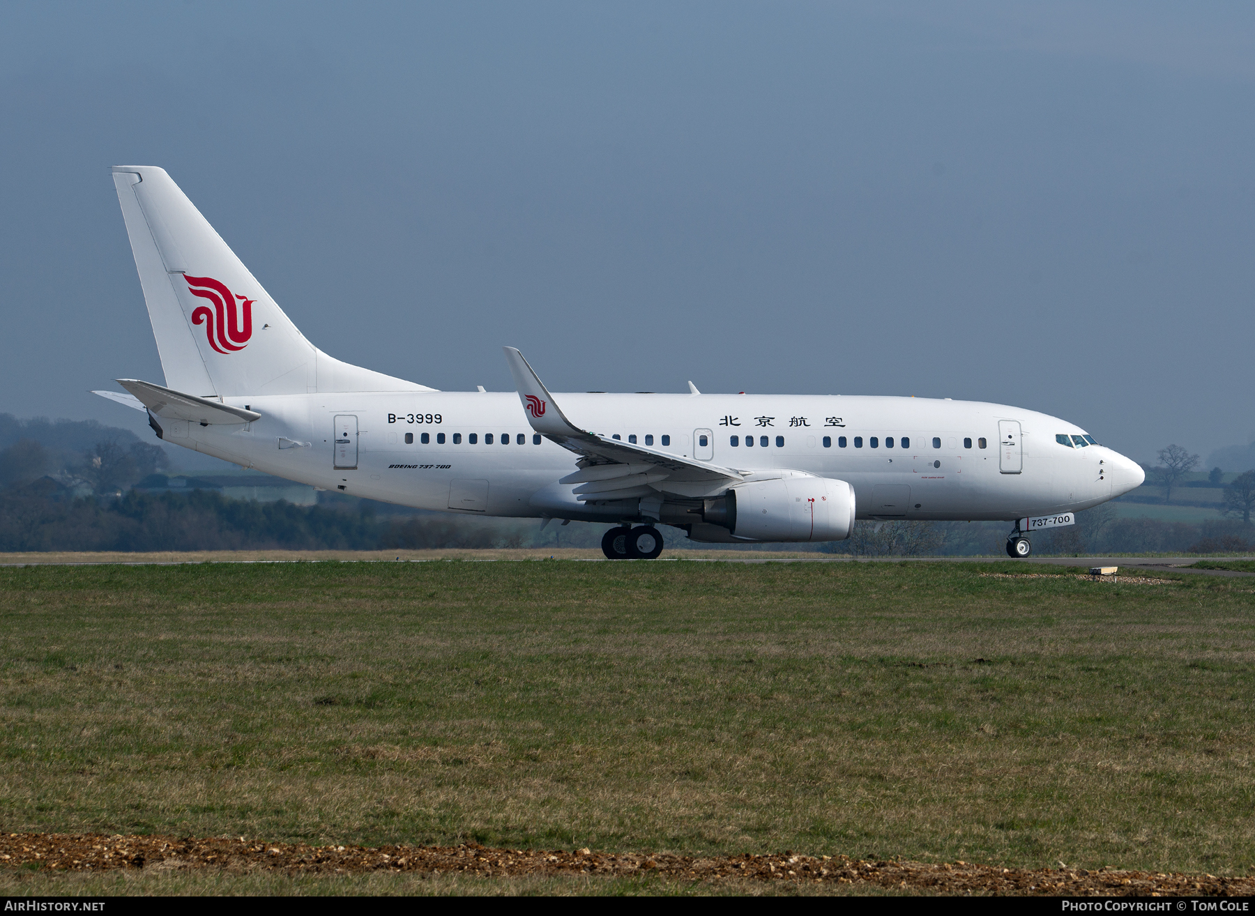 Aircraft Photo of B-3999 | Boeing 737-79L BBJ | Beijing Airlines | AirHistory.net #67386