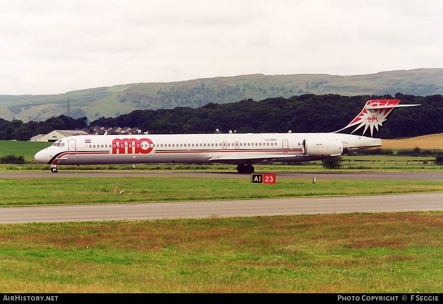 Aircraft Photo of SU-BMQ | McDonnell Douglas MD-90-30 | AMC Airlines | AirHistory.net #67401