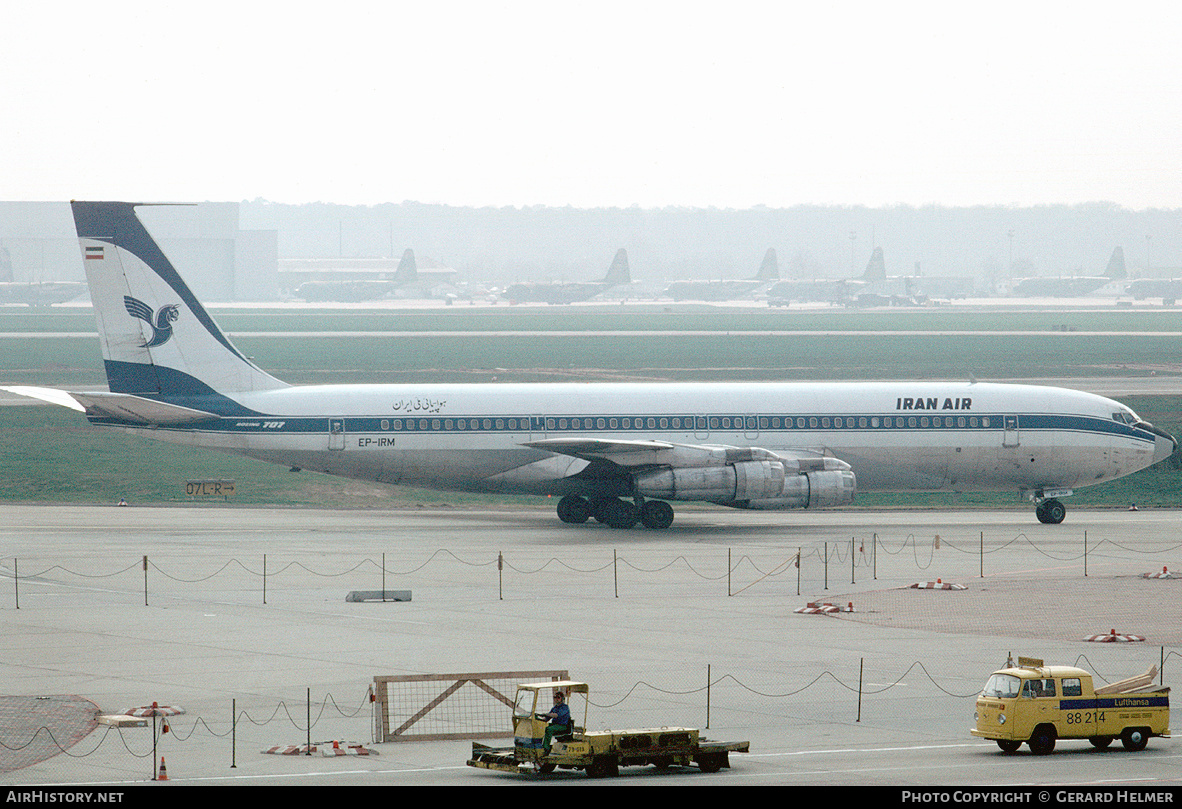 Aircraft Photo of EP-IRM | Boeing 707-386C | Iran Air | AirHistory.net #67405