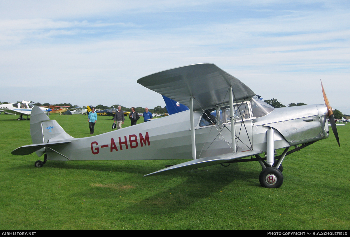 Aircraft Photo of G-AHBM | De Havilland D.H. 87B Hornet Moth | AirHistory.net #67408