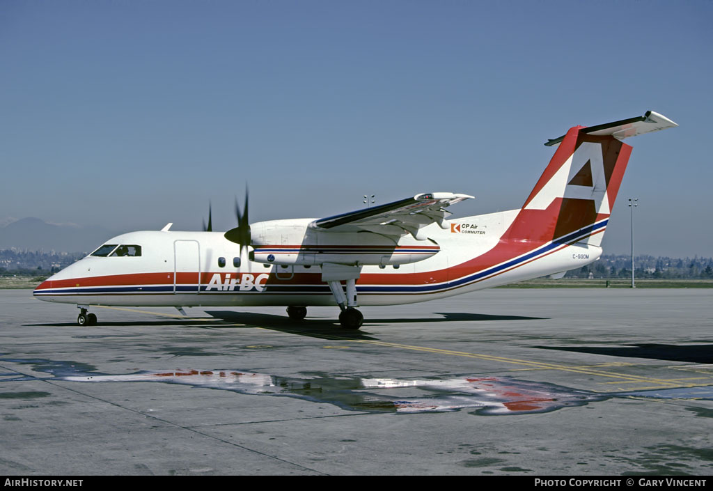 Aircraft Photo of C-GGOM | De Havilland Canada DHC-8-102 Dash 8 | Air BC | AirHistory.net #67413