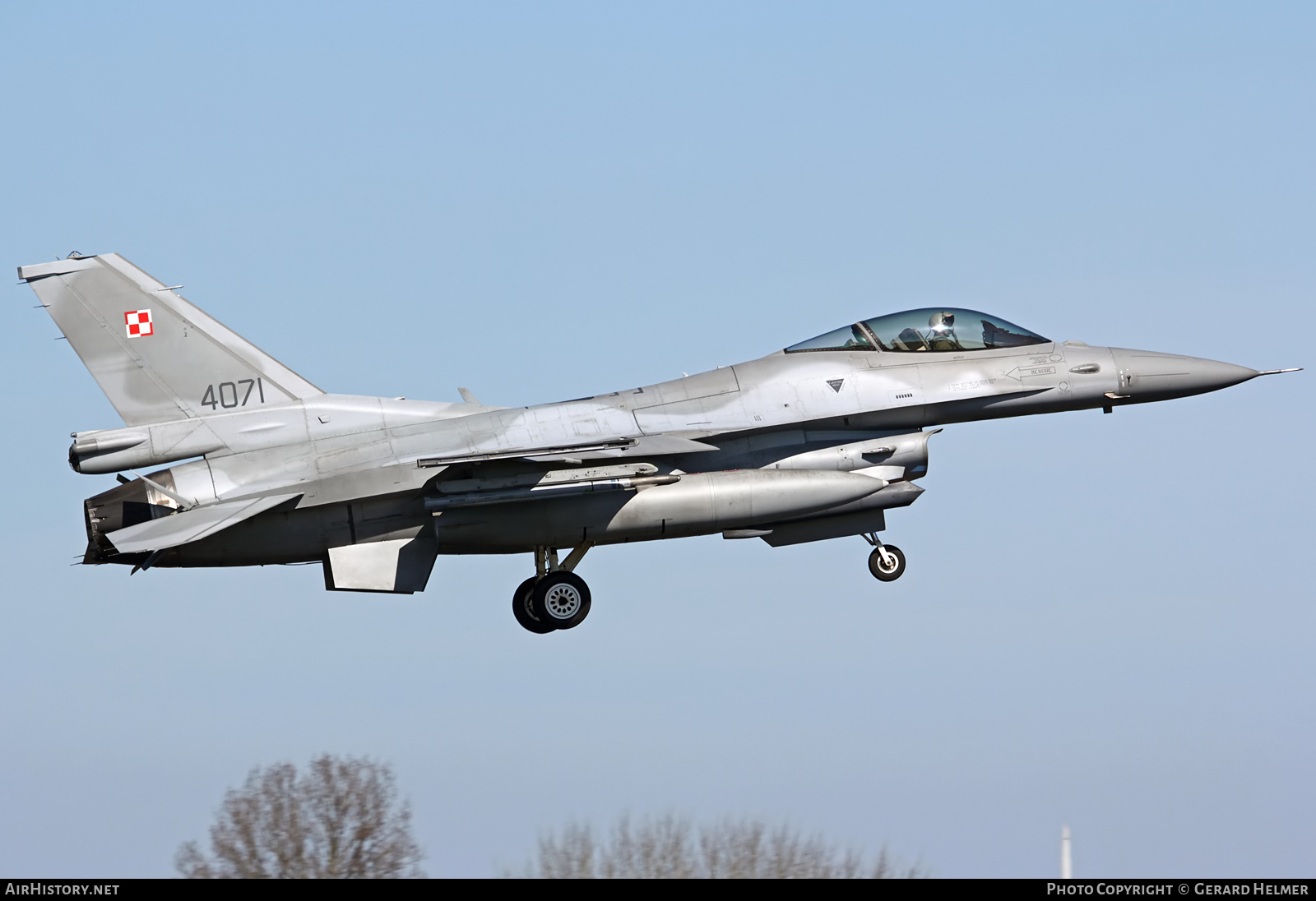 Aircraft Photo of 4071 | General Dynamics F-16C Fighting Falcon | Poland - Air Force | AirHistory.net #67417