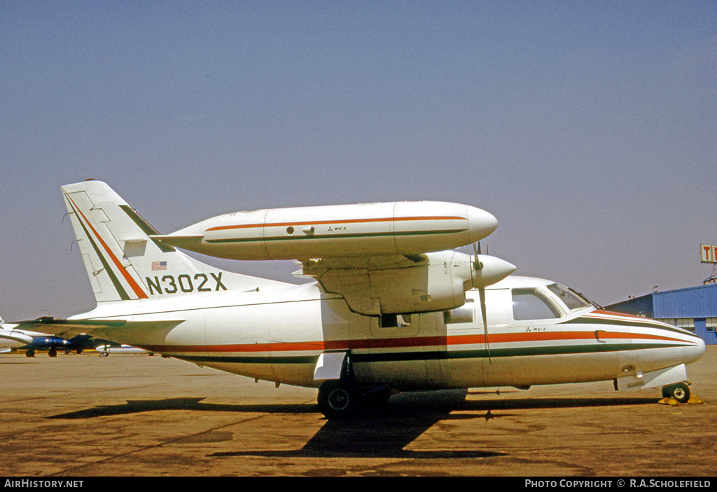 Aircraft Photo of N302X | Mitsubishi MU-2B | AirHistory.net #67443