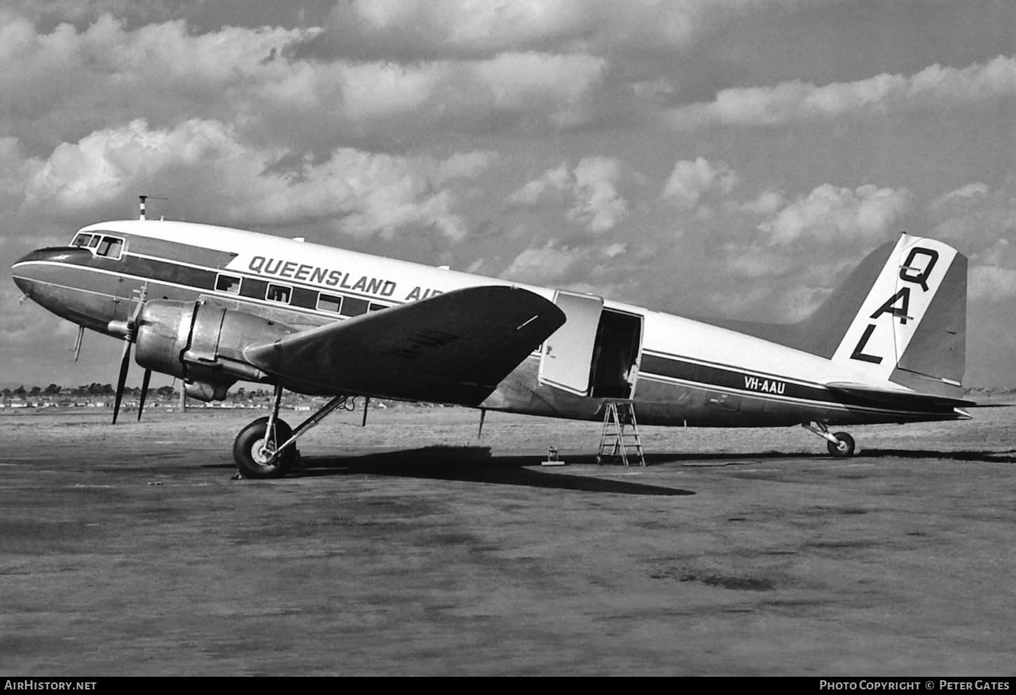 Aircraft Photo of VH-AAU | Douglas C-47A Skytrain | Queensland Airlines - QAL | AirHistory.net #67445