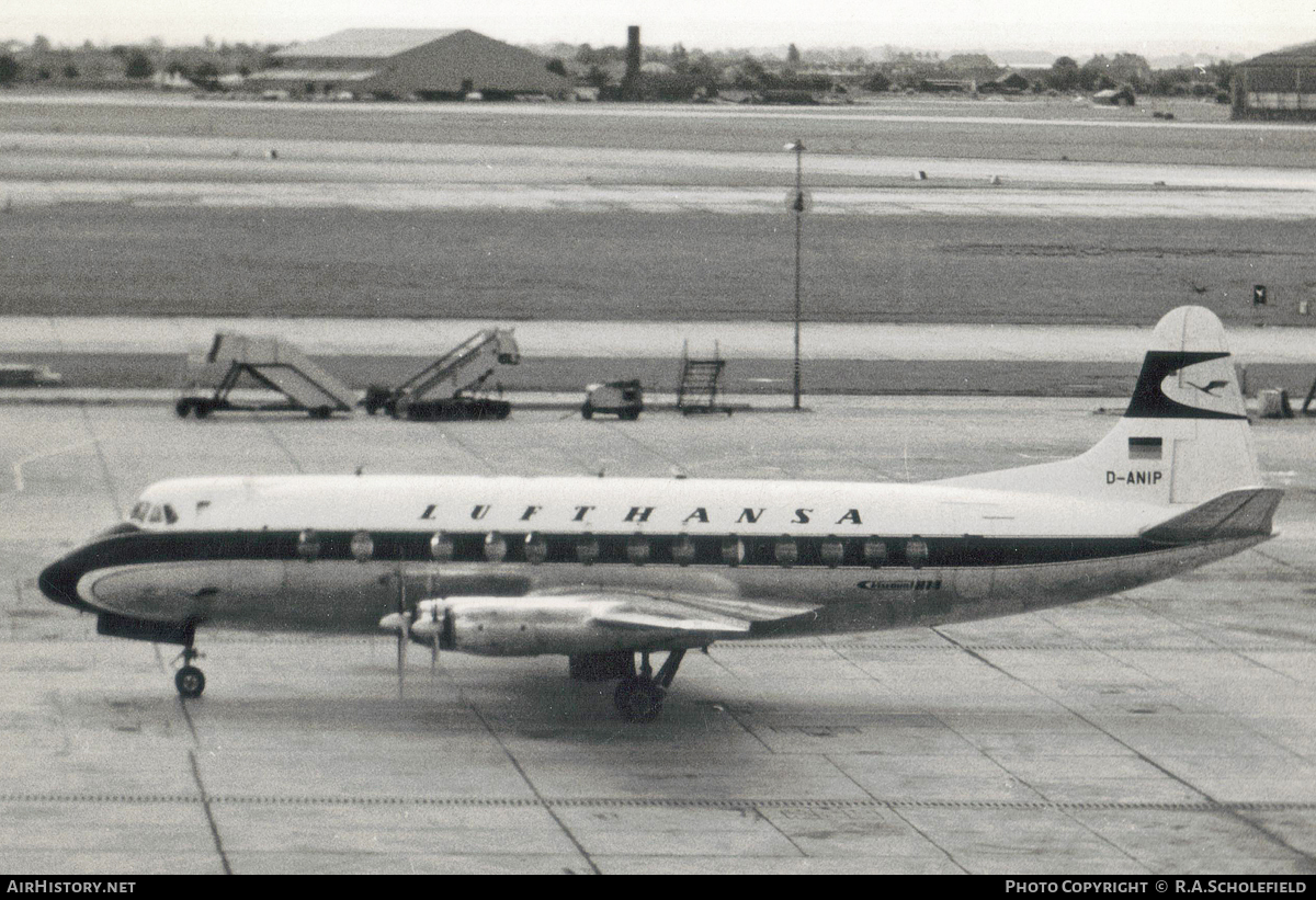 Aircraft Photo of D-ANIP | Vickers 814 Viscount | Lufthansa | AirHistory.net #67457