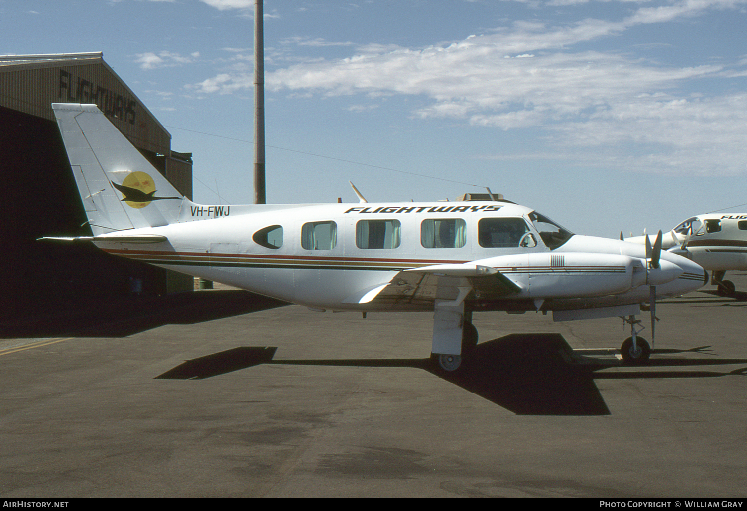 Aircraft Photo of VH-FWJ | Piper PA-31-310 Navajo | Flightways | AirHistory.net #67476