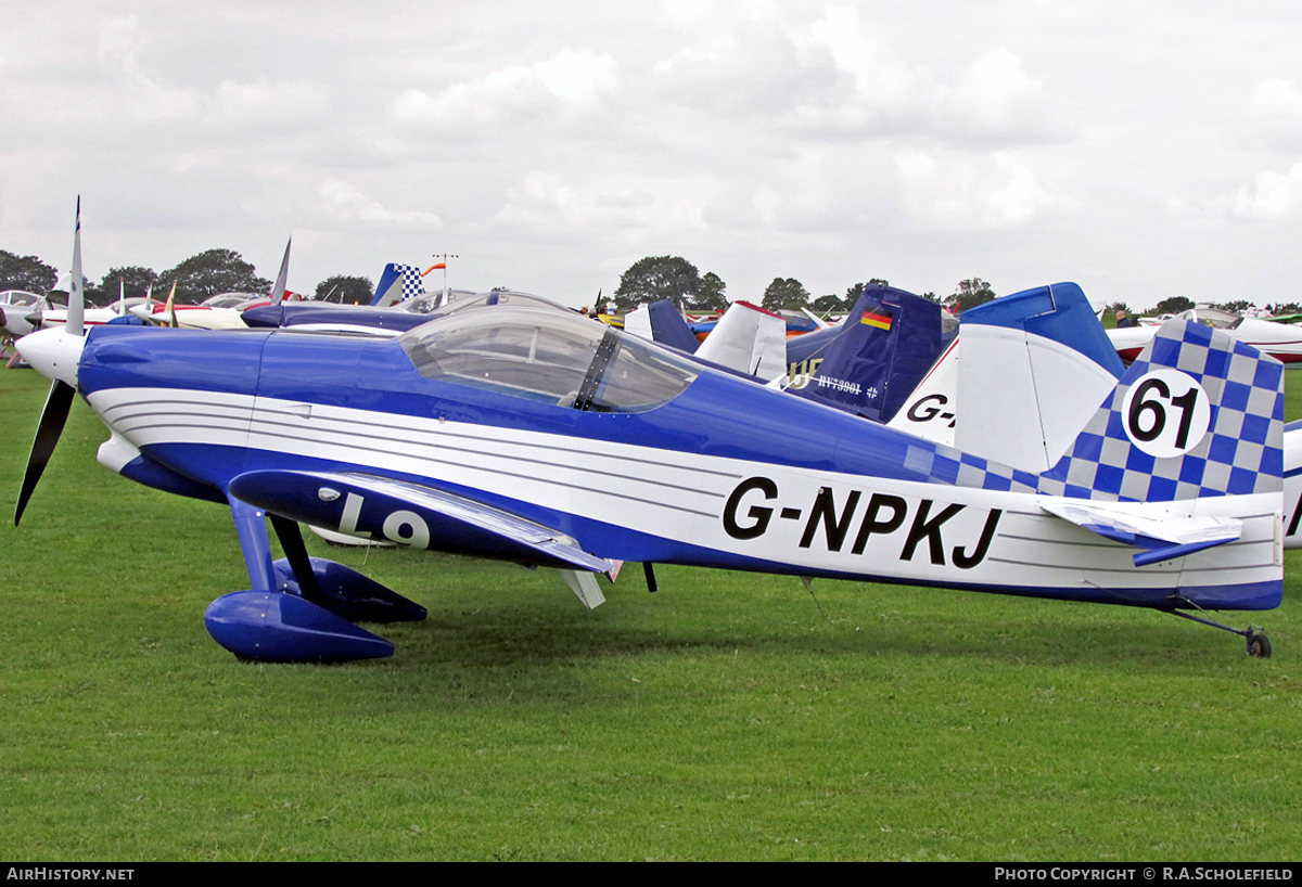 Aircraft Photo of G-NPKJ | Van's RV-6 | AirHistory.net #67480