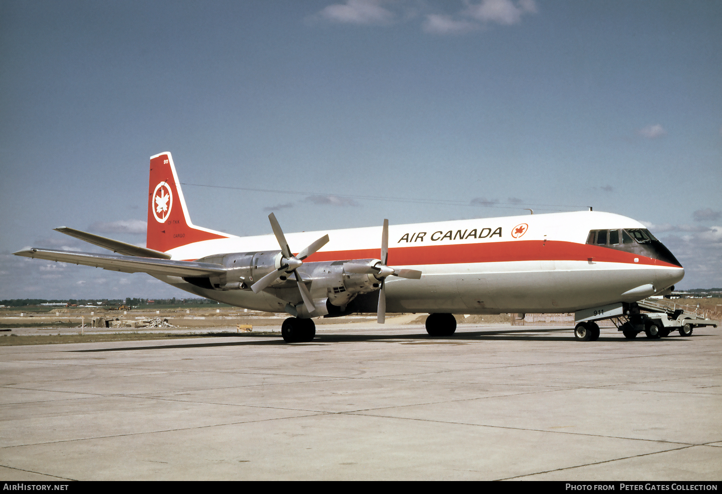 Aircraft Photo of CF-TKK | Vickers 952F Vanguard | Air Canada Cargo | AirHistory.net #67487