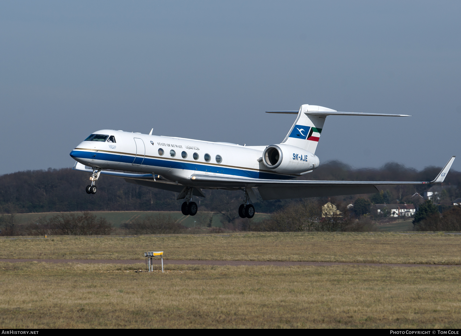 Aircraft Photo of 9K-AJE | Gulfstream Aerospace G-V Gulfstream V | State of Kuwait | AirHistory.net #67492