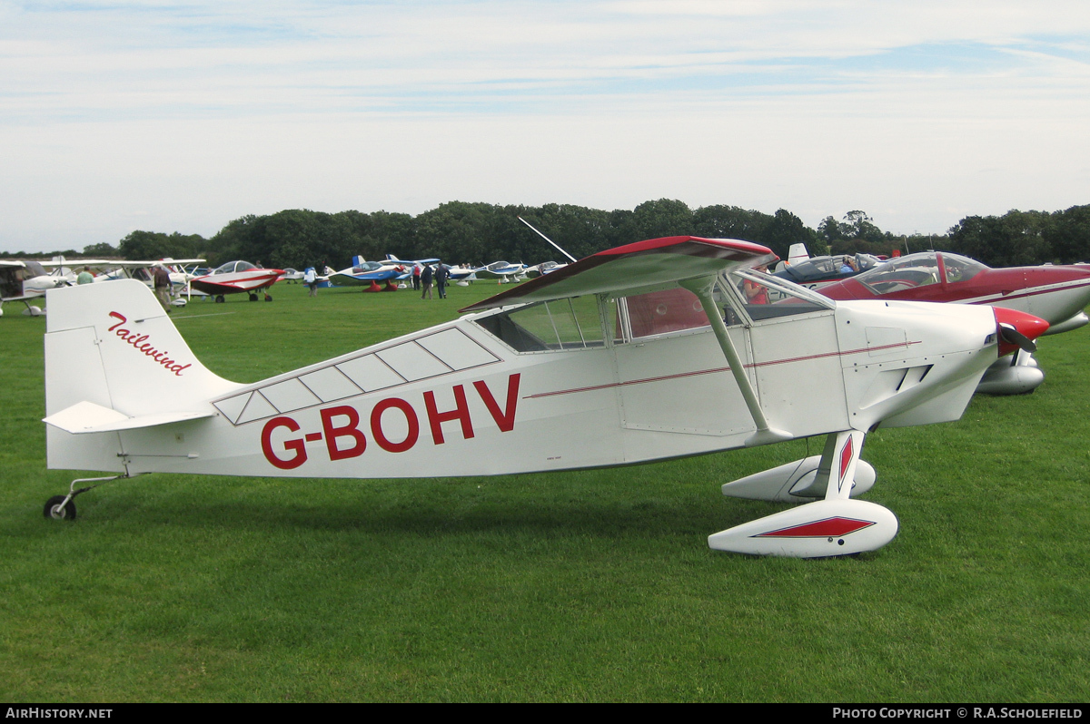 Aircraft Photo of G-BOHV | Wittman W-8 Tailwind | AirHistory.net #67494