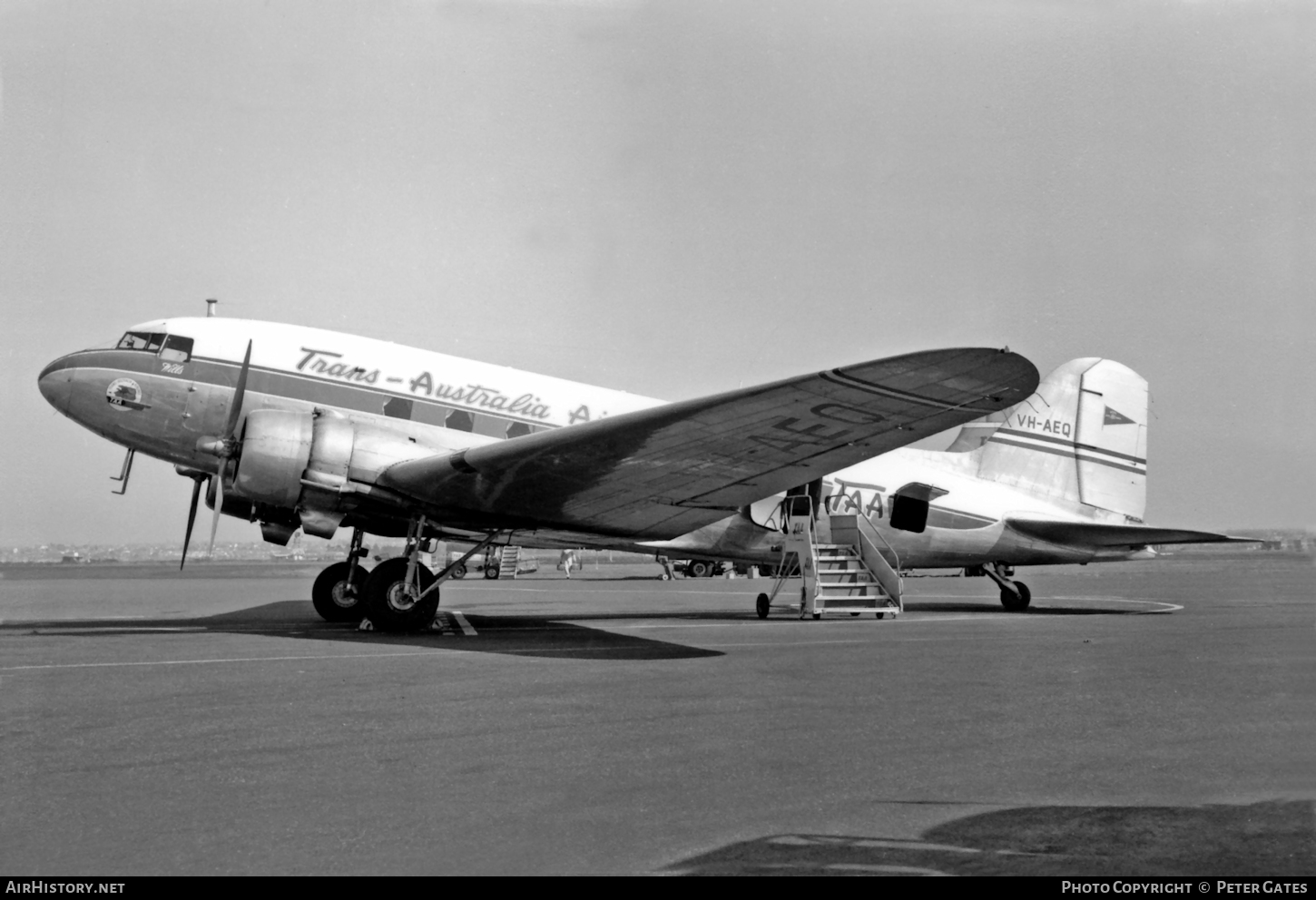 Aircraft Photo of VH-AEQ | Douglas DC-3(C) | Trans-Australia Airlines - TAA | AirHistory.net #67503