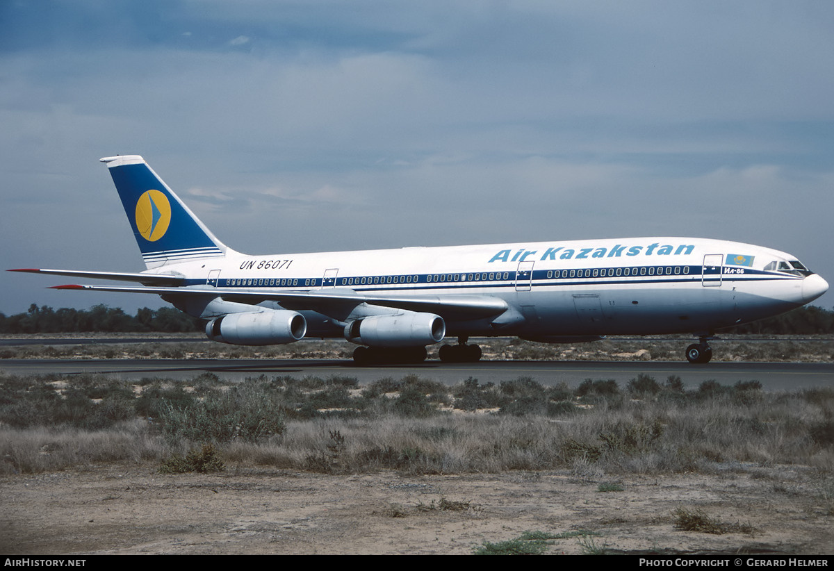 Aircraft Photo of UN-86071 | Ilyushin Il-86 | Kazakhstan Airlines | AirHistory.net #67506