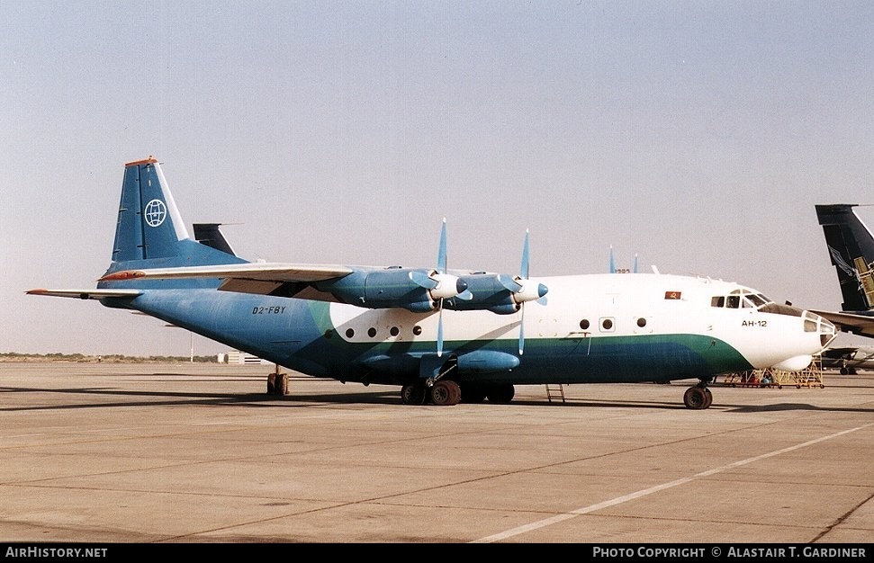 Aircraft Photo of D2-FBY | Antonov An-12B | Savanair | AirHistory.net #67510