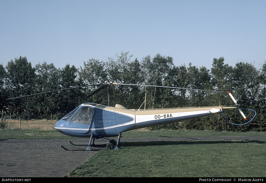 Aircraft Photo of OO-BAK | Enstrom F-28A | AirHistory.net #67519