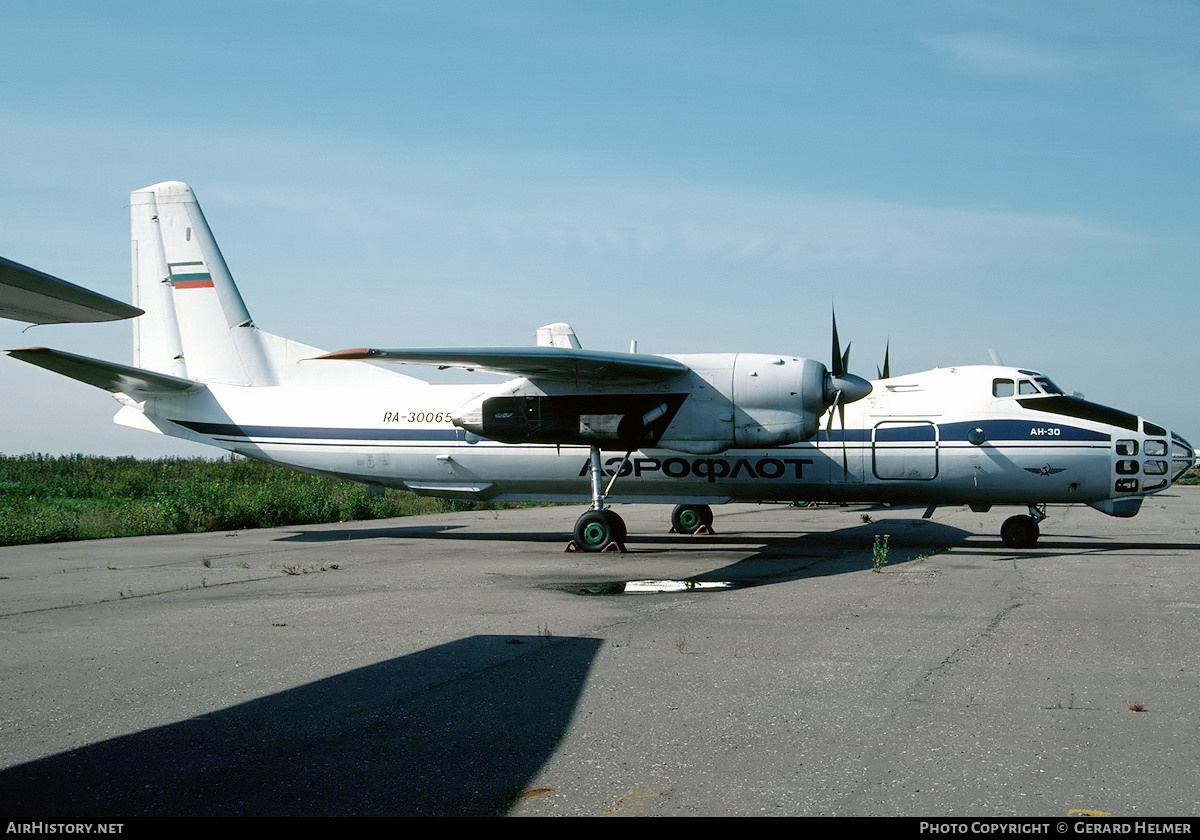 Aircraft Photo of RA-30065 | Antonov An-30 | Aeroflot | AirHistory.net #67544