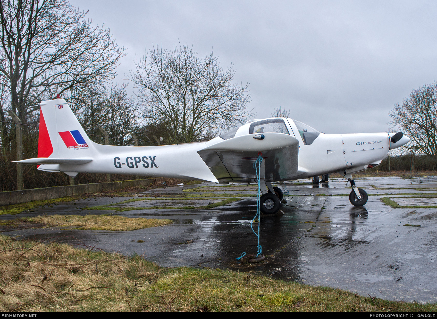 Aircraft Photo of G-GPSX | Grob G-115A | Westbeach Flight Academy | AirHistory.net #67546