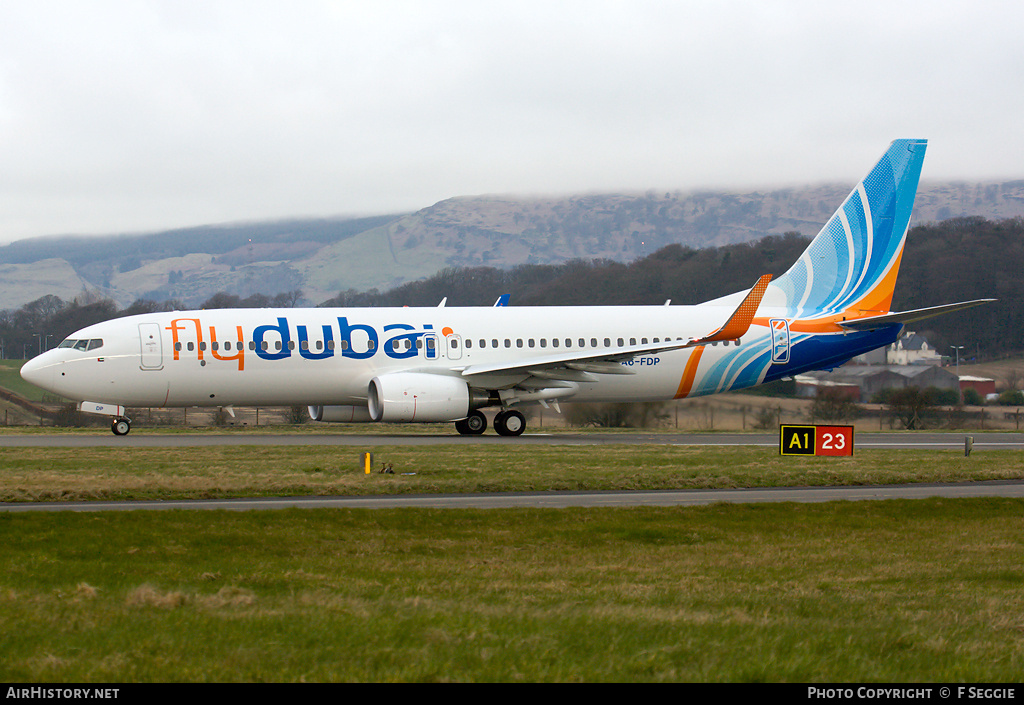 Aircraft Photo of A6-FDP | Boeing 737-8KN | Flydubai | AirHistory.net #67551