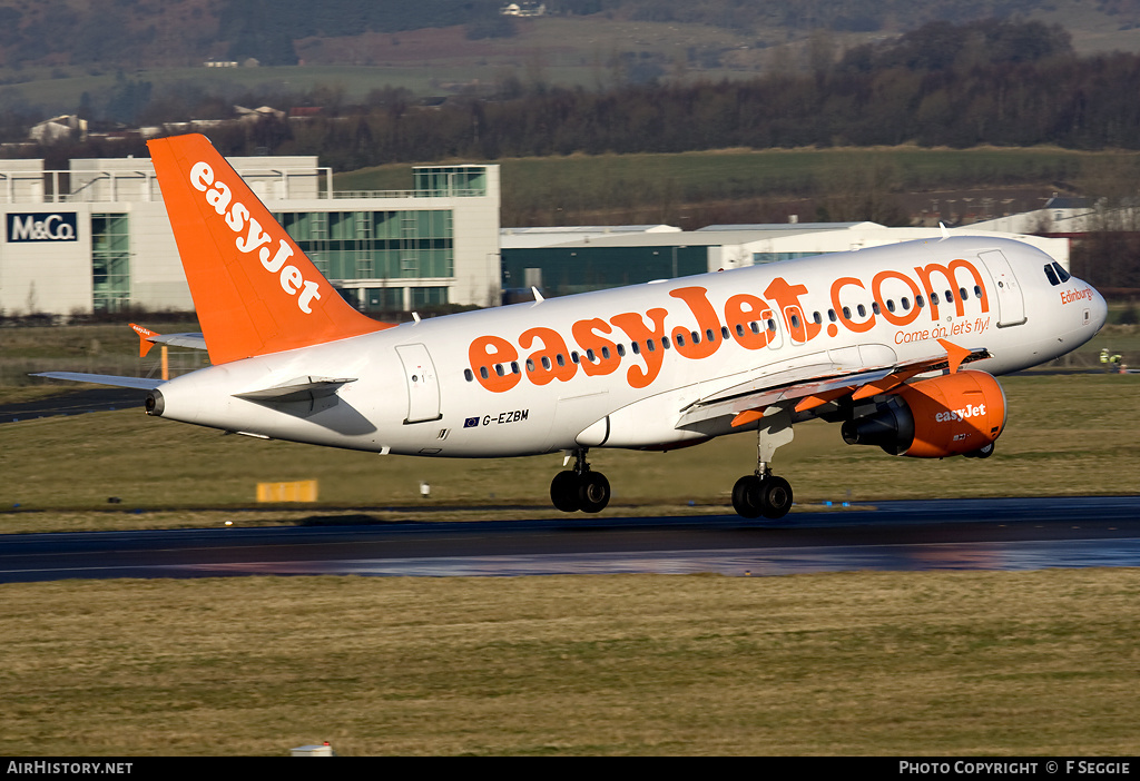 Aircraft Photo of G-EZBM | Airbus A319-111 | EasyJet | AirHistory.net #67552