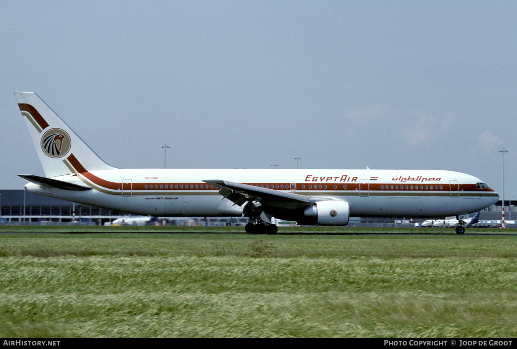 Aircraft Photo of SU-GAP | Boeing 767-366/ER | EgyptAir | AirHistory.net #67570