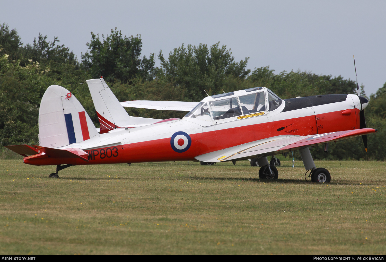 Aircraft Photo of G-HAPY / WP803 | De Havilland DHC-1 Chipmunk 22 | UK - Air Force | AirHistory.net #67579