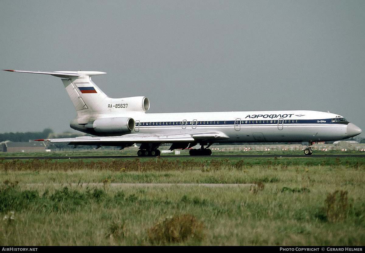 Aircraft Photo of RA-85637 | Tupolev Tu-154M | Aeroflot | AirHistory.net #67582