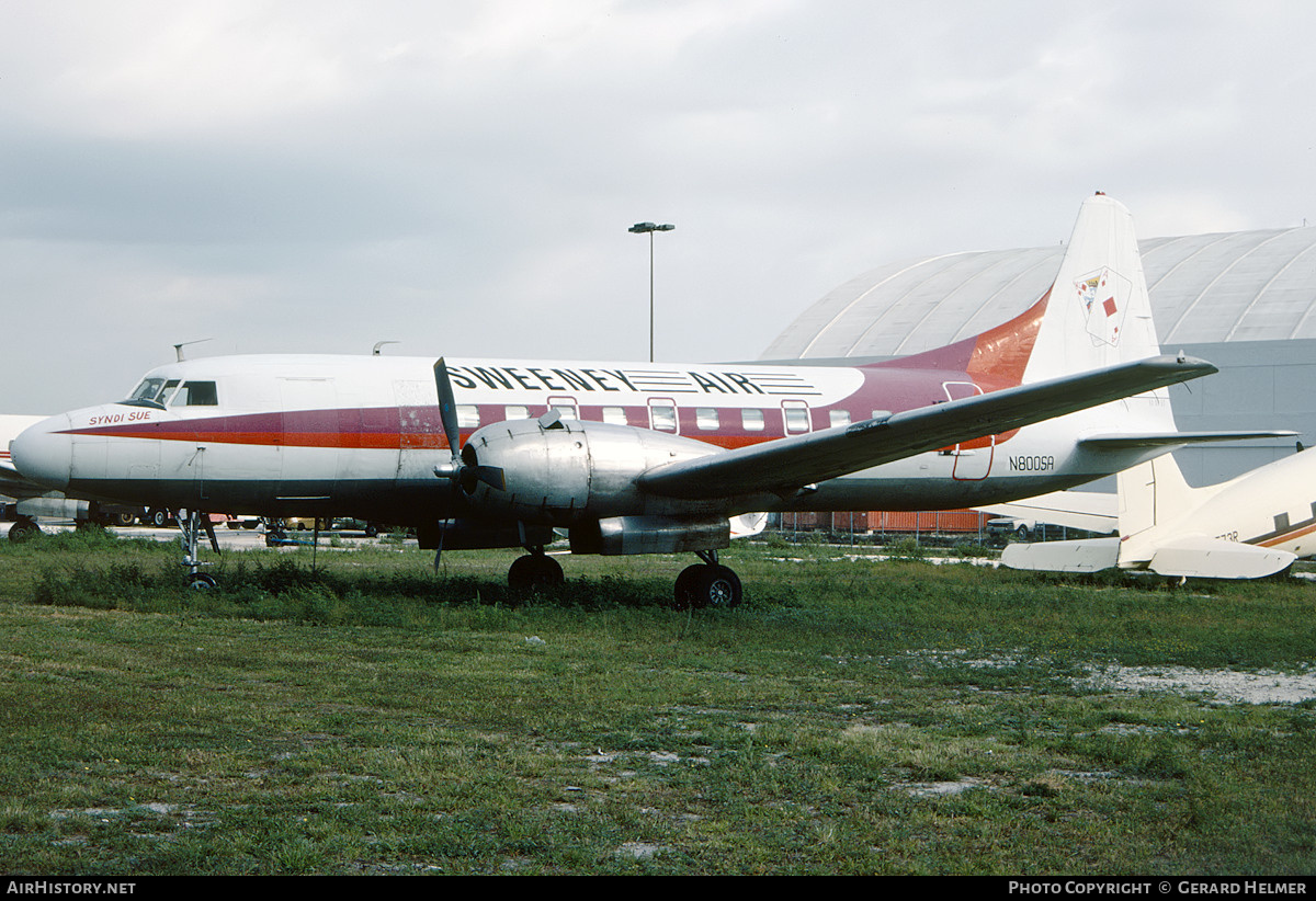 Aircraft Photo of N800SA | Convair 440-75 Metropolitan | Sweeney Air | AirHistory.net #67591