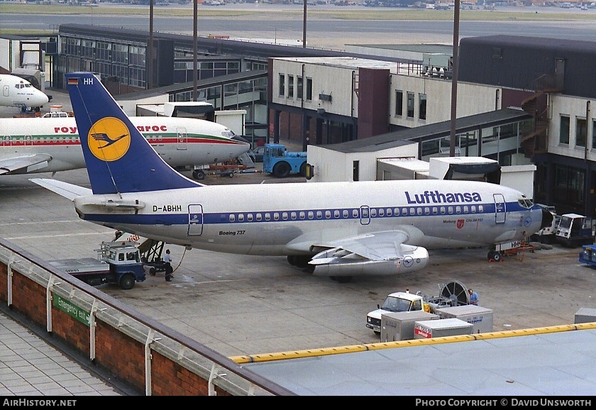 Aircraft Photo of D-ABHH | Boeing 737-230/Adv | Lufthansa | AirHistory.net #67602